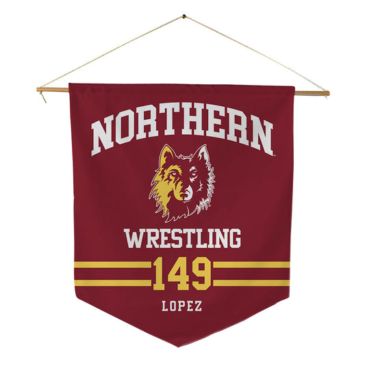 NSU - NCAA Wrestling : Rudy Lopez - Pennant - 18" x 21"-0