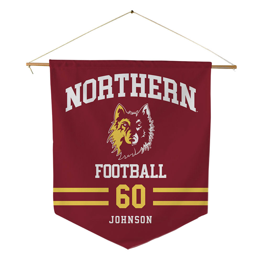 NSU - NCAA Football : Isaac Johnson - Pennant - 18" x 21"-0