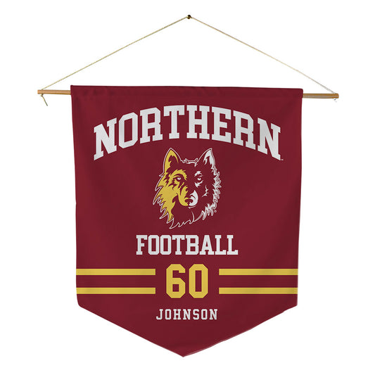 NSU - NCAA Football : Isaac Johnson - Pennant - 18" x 21"-0
