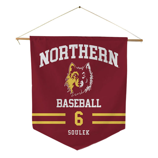 NSU - NCAA Baseball : Dylan Soulek - Pennant - 18" x 21"-0