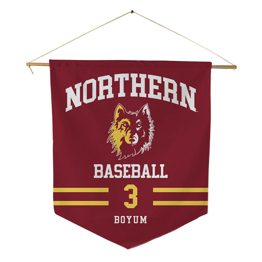 NSU - NCAA Baseball : Tyler Boyum - Pennant - 18" x 21"-0