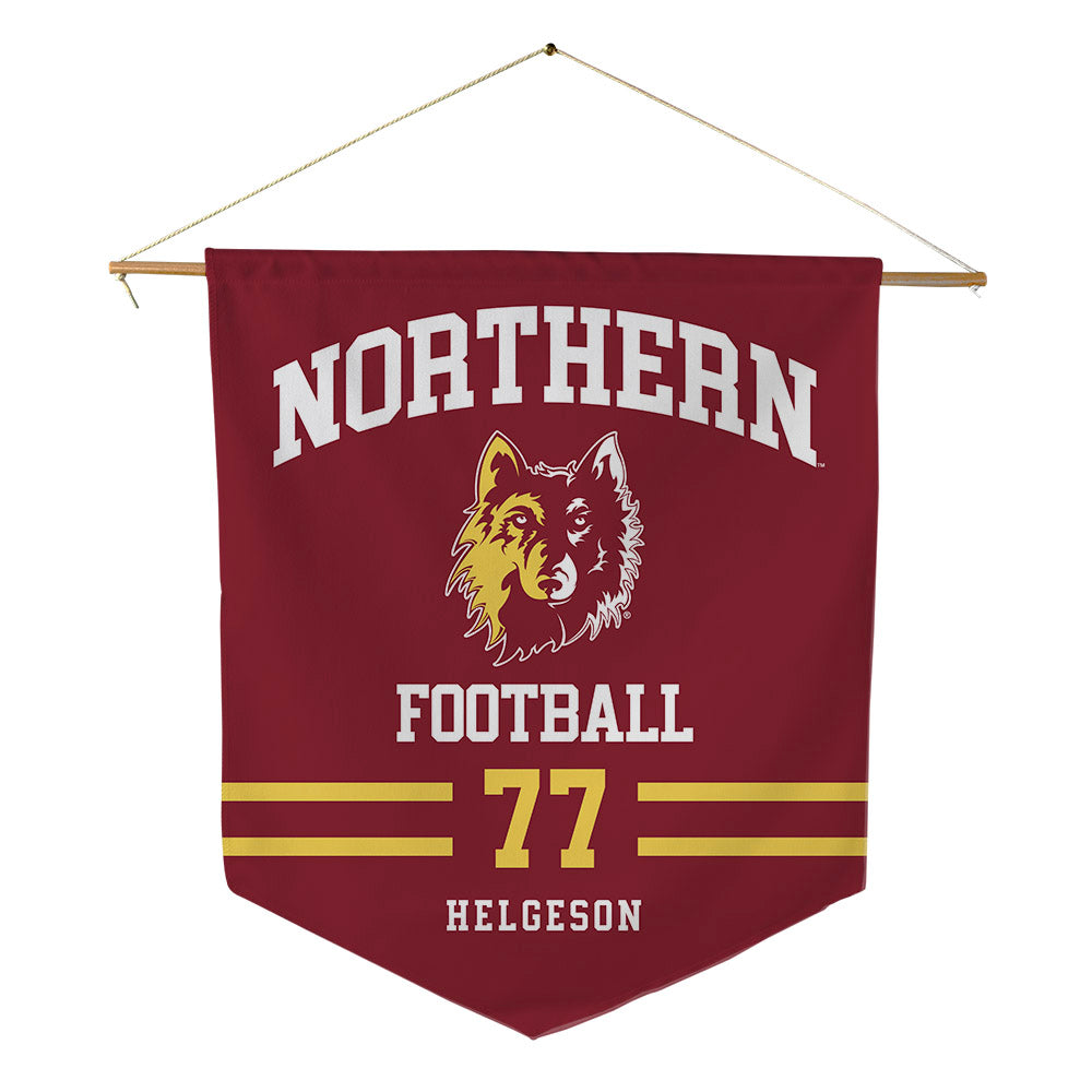 NSU - NCAA Football : Riley Helgeson - Pennant - 18" x 21"-0