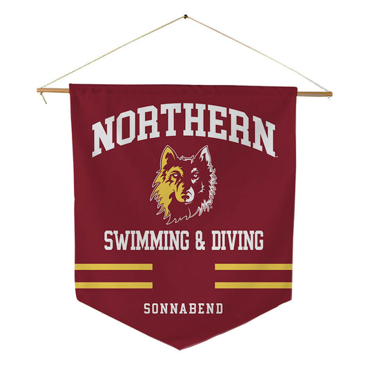 NSU - NCAA Women's Swimming & Diving : hilary sonnabend - Pennant - 18" x 21"-0