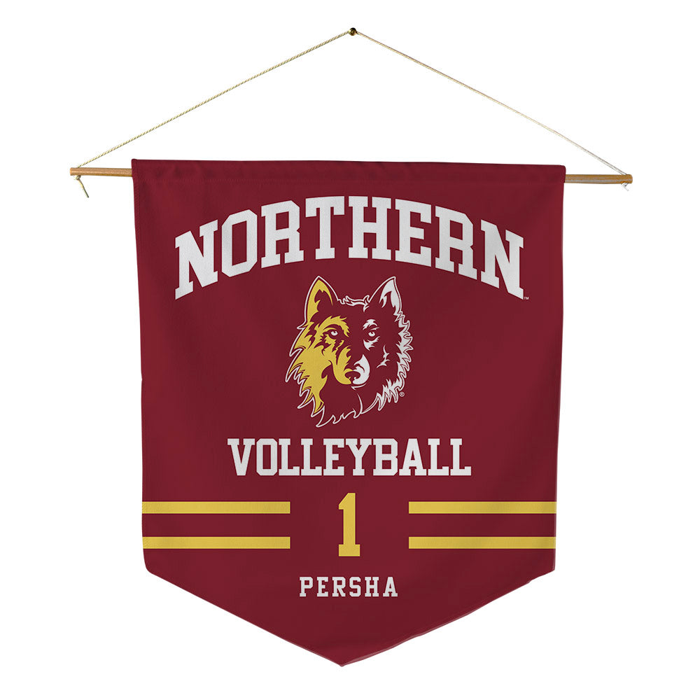 NSU - NCAA Women's Volleyball : Victoria Persha - Pennant - 18" x 21"-0