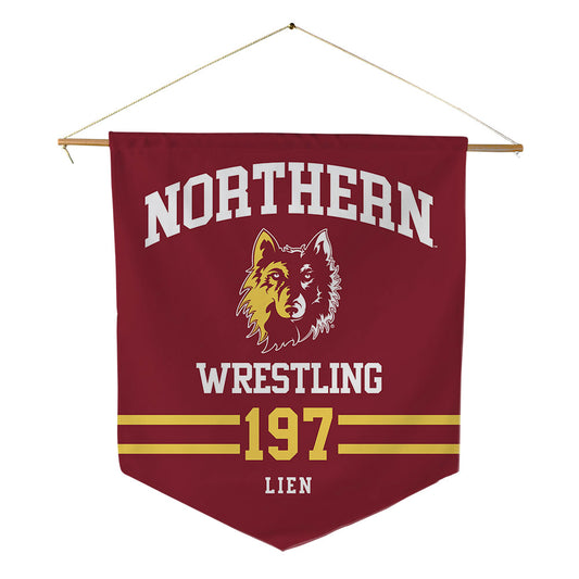 NSU - NCAA Wrestling : Tyson Lien - Pennant - 18" x 21"-0