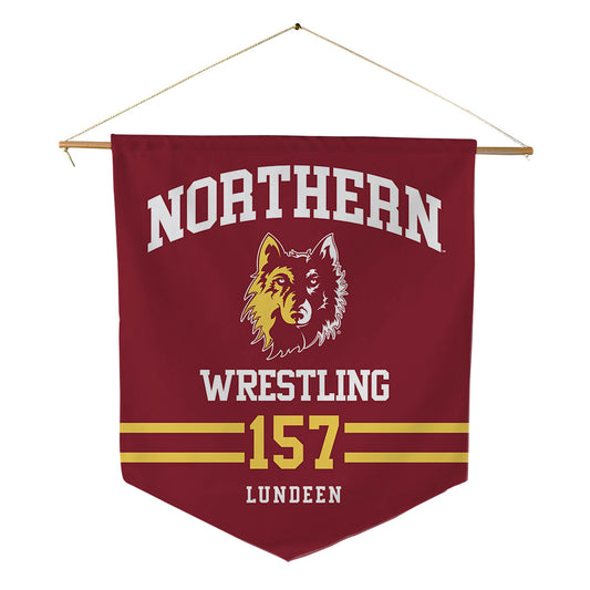 NSU - NCAA Wrestling : Griffin Lundeen - Pennant - 18" x 21"-0
