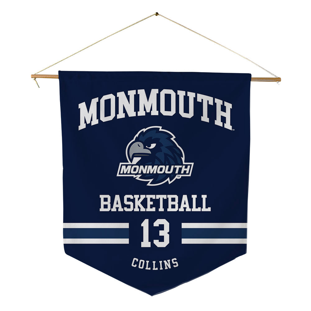Monmouth - NCAA Men's Basketball : Jack Collins - Pennant - 18" x 21"-0