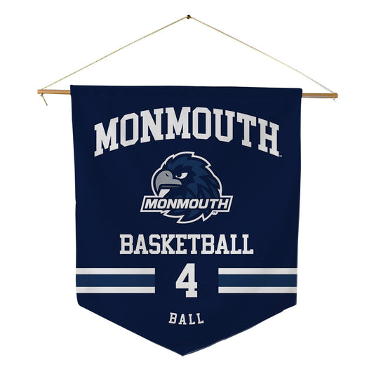 Monmouth - NCAA Men's Basketball : Andrew Ball - Pennant - 18" x 21"-0