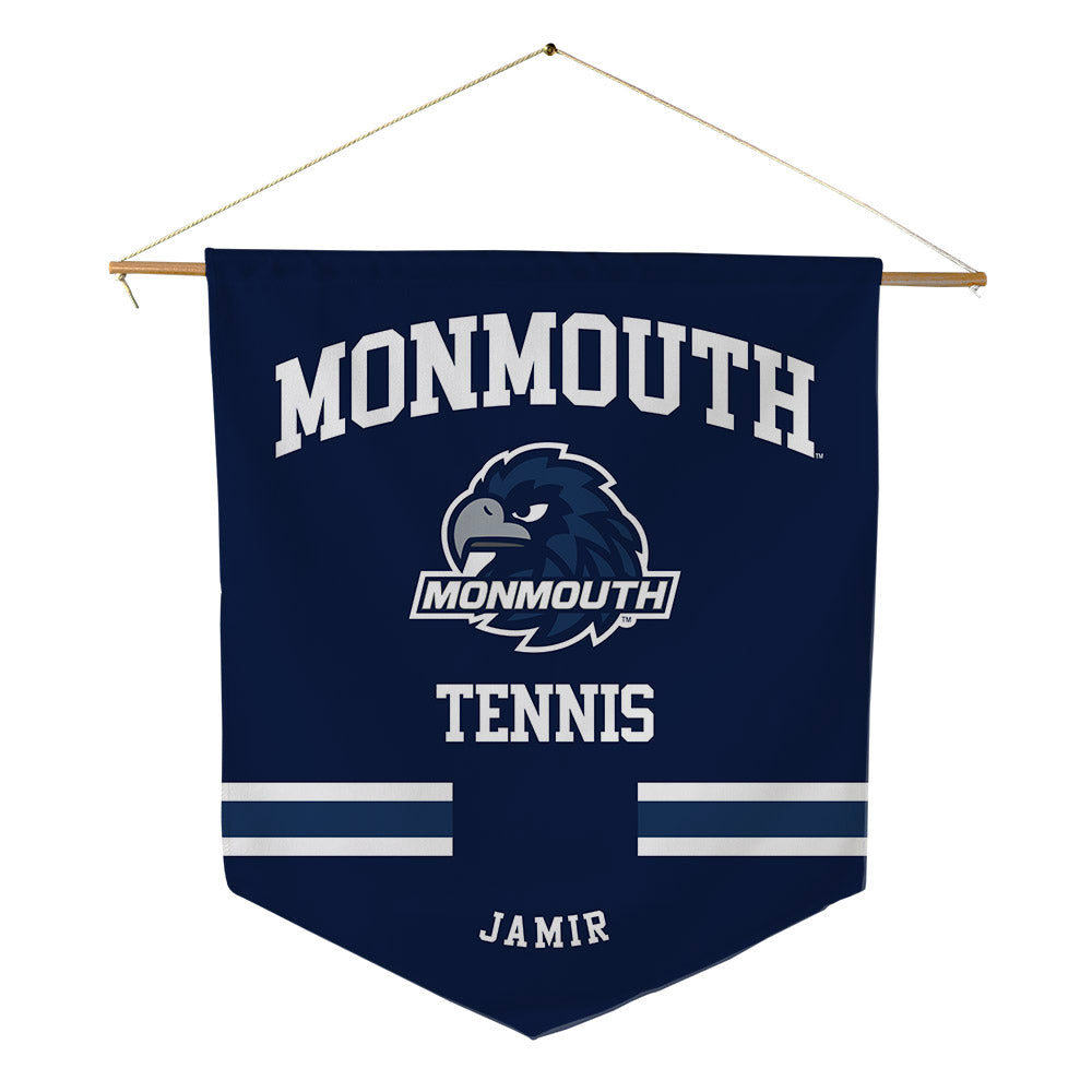 Monmouth - NCAA Women's Tennis : Lenien Jamir - Pennant - 18" x 21"-0