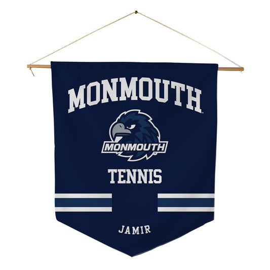 Monmouth - NCAA Women's Tennis : Lenien Jamir - Pennant - 18" x 21"-0