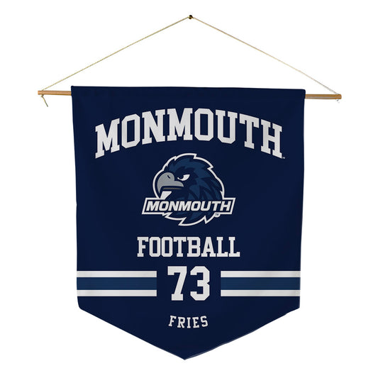 Monmouth - NCAA Football : Matthew Fries - Pennant - 18" x 21"-0