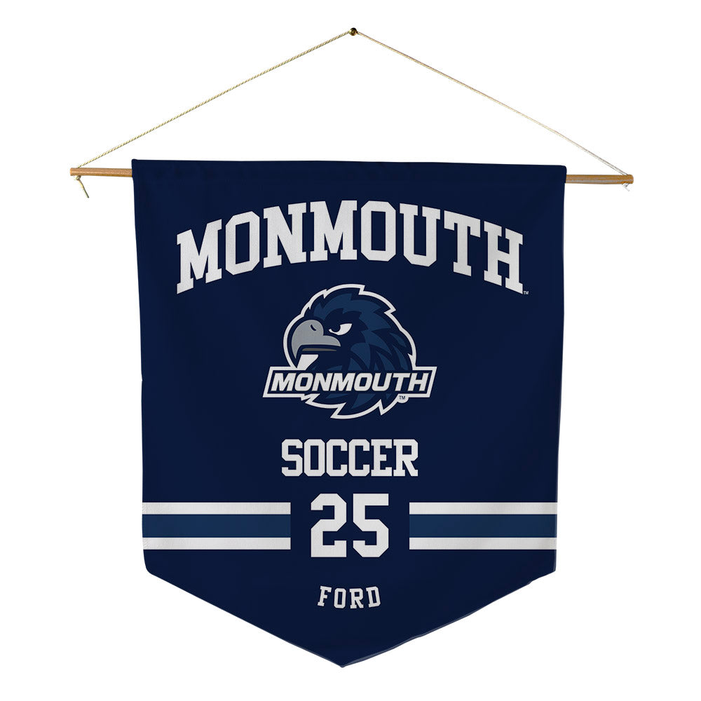 Monmouth - NCAA Women's Soccer : Clara Ford - Pennant - 18" x 21"-0