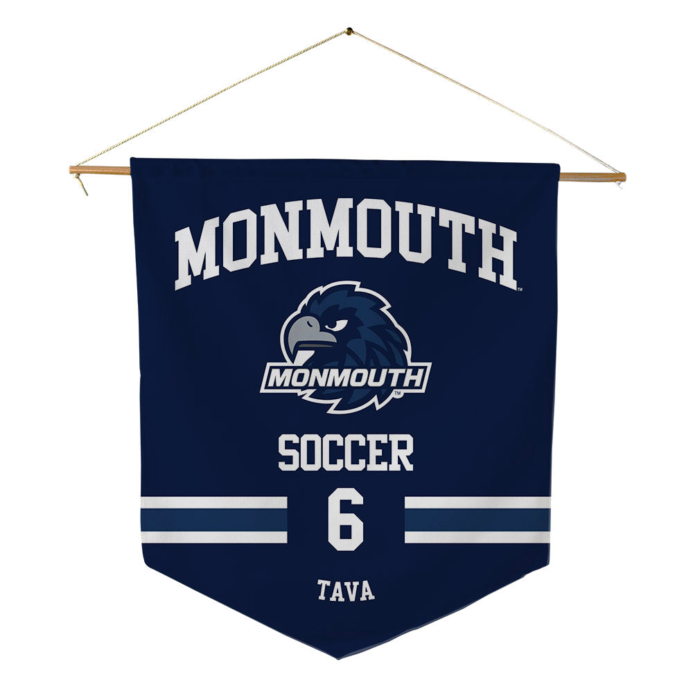 Monmouth - NCAA Women's Soccer : Marisa Tava - Pennant - 18" x 21"-0