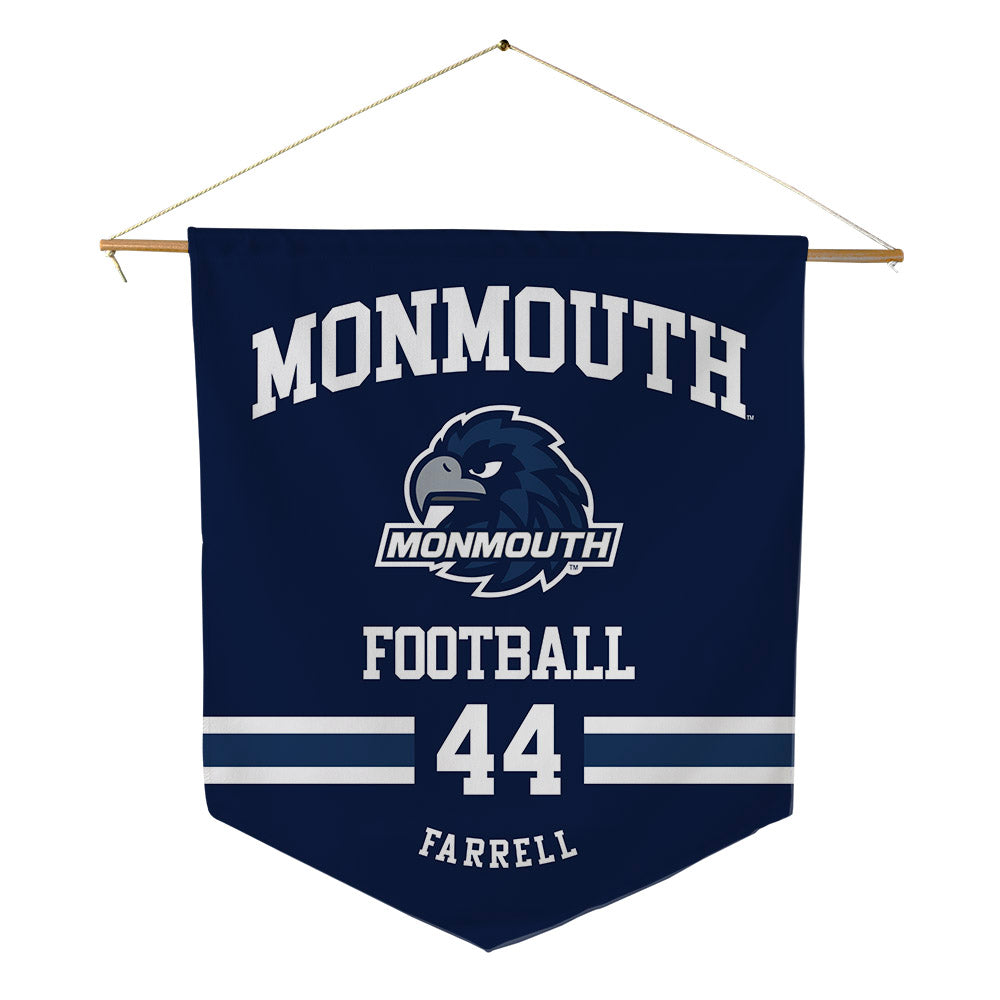 Monmouth - NCAA Football : Connor Farrell - Pennant - 18" x 21"-0