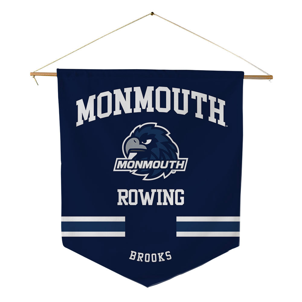 Monmouth - NCAA Women's Rowing : Farren Brooks - Pennant - 18" x 21"-0