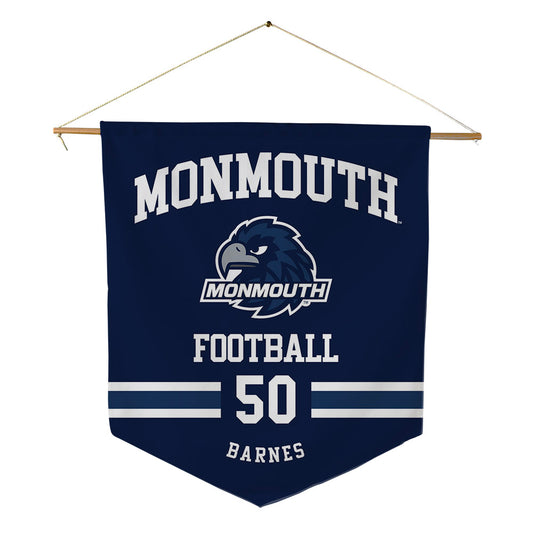 Monmouth - NCAA Football : Avery Barnes - Pennant - 18" x 21"-0