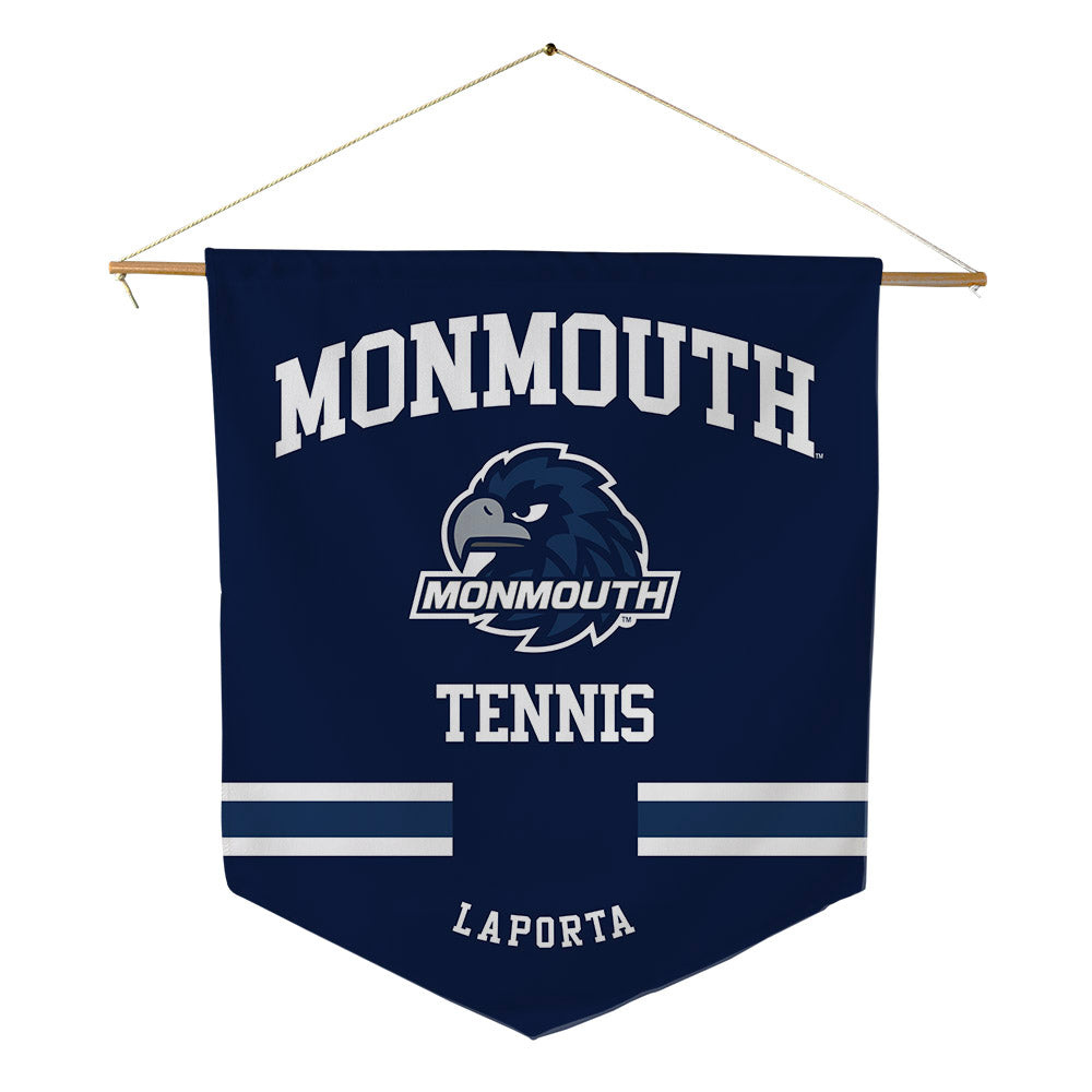 Monmouth - NCAA Men's Tennis : Diego Laporta - Pennant - 18" x 21"-0