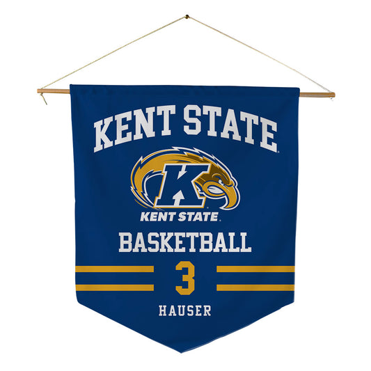 Kent State - NCAA Women's Basketball : Corynne Hauser - Pennant - 18" x 21"-0