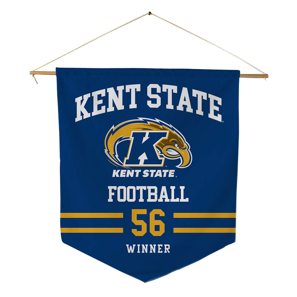 Kent State - NCAA Football : John Winner - Pennant - 18" x 21"-0