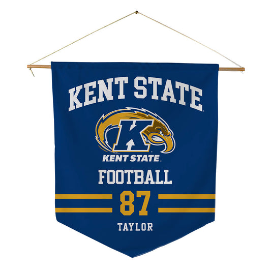 Kent State - NCAA Football : Dakota Taylor - Pennant - 18" x 21"-0