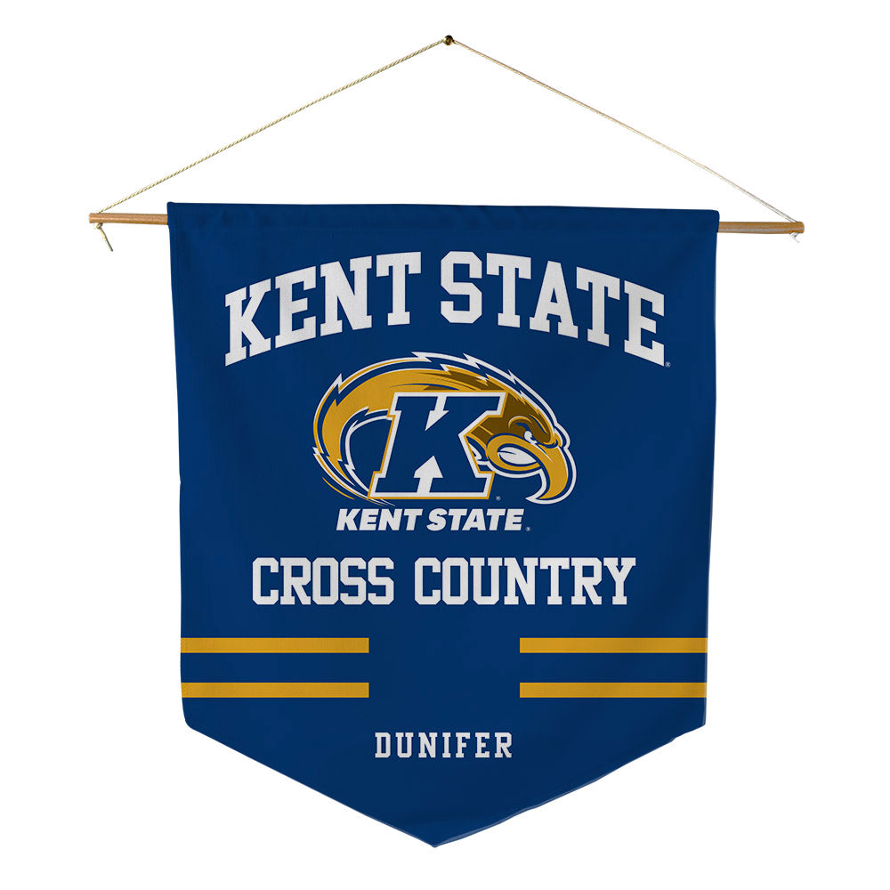 Kent State - NCAA Women's Cross Country : Camille Dunifer - Pennant - 18" x 21"-0