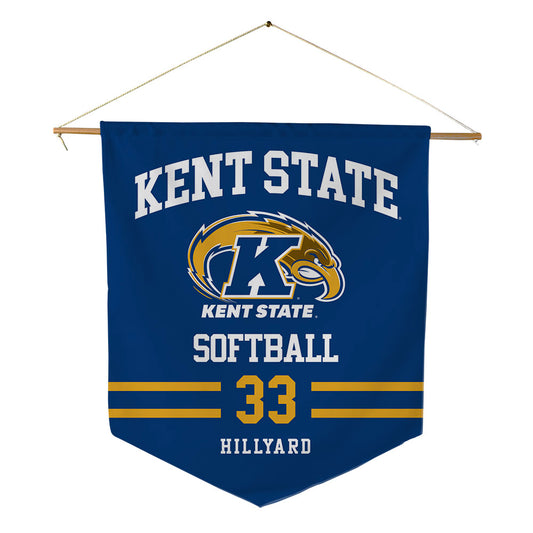 Kent State - NCAA Softball : Alena Hillyard - Pennant - 18" x 21"-0