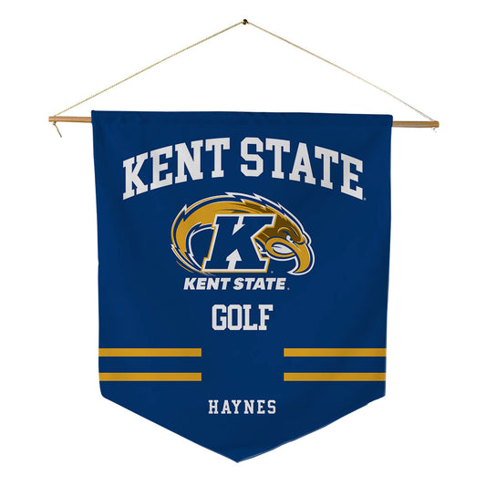 Kent State - NCAA Men's Golf : Nolan Haynes - Pennant - 18" x 21"-0