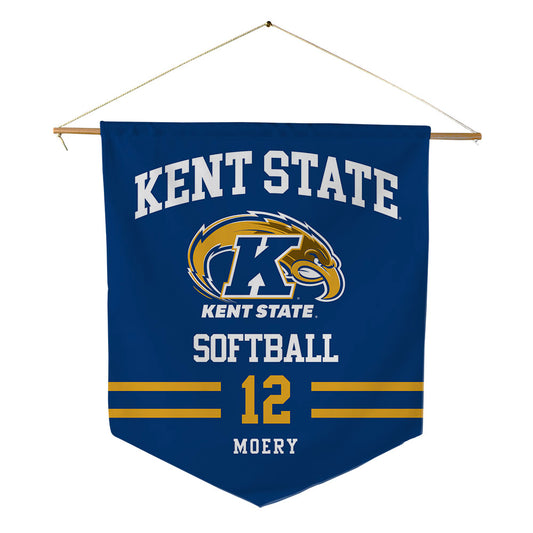 Kent State - NCAA Softball : Katie Jo Moery - Pennant - 18" x 21"-0
