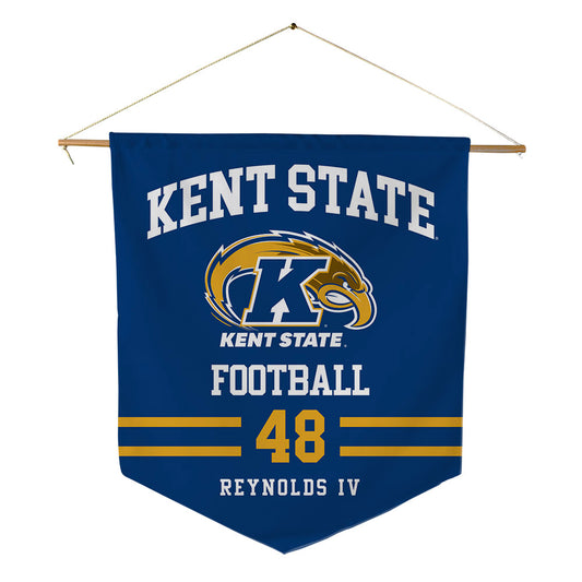 Kent State - NCAA Football : Lem Reynolds IV - Pennant - 18" x 21"-0