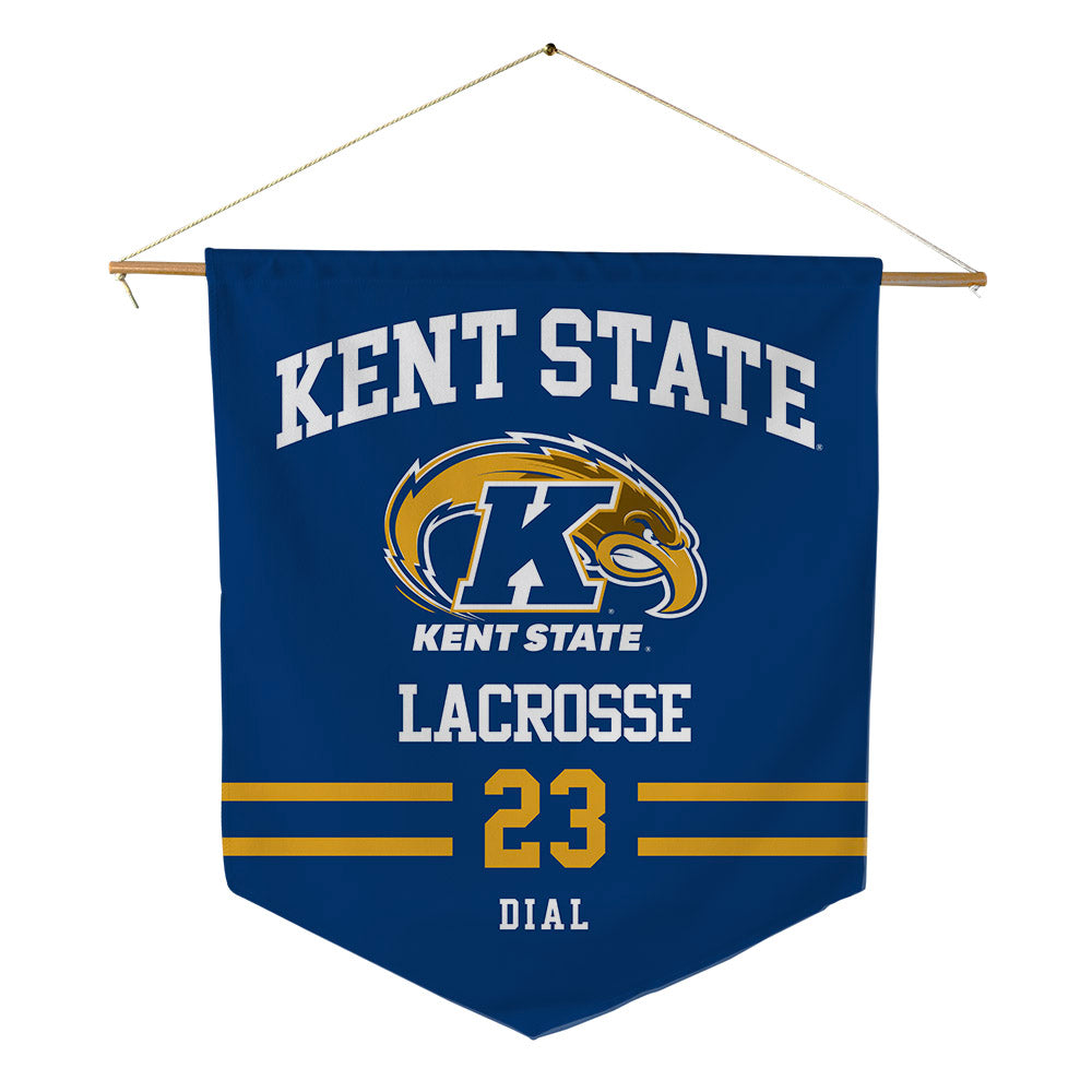 Kent State - NCAA Women's Lacrosse : Audra Dial - Pennant - 18" x 21"-0