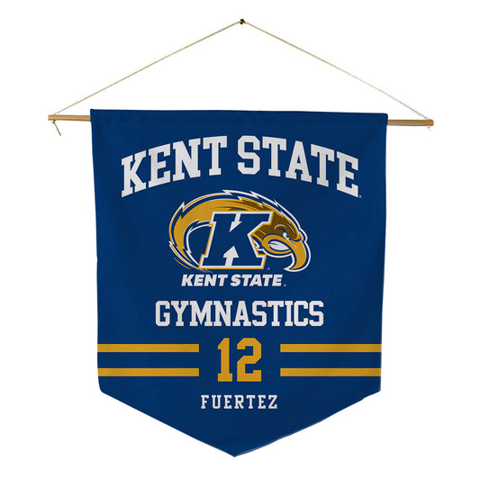 Kent State - NCAA Women's Gymnastics : Dani Chanelle Fuertez - Pennant - 18" x 21"-0