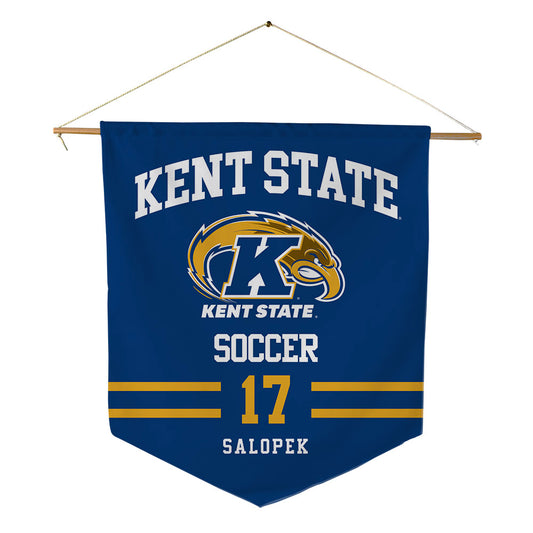 Kent State - NCAA Women's Soccer : Kelsey Salopek - Pennant - 18" x 21"-0