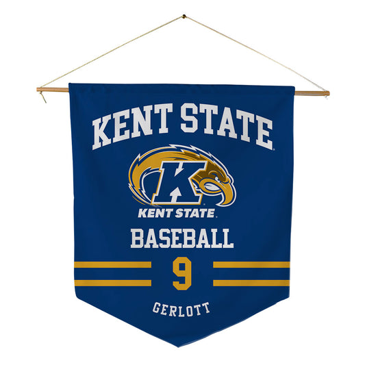 Kent State - NCAA Baseball : Billy Gerlott - Pennant - 18" x 21"-0