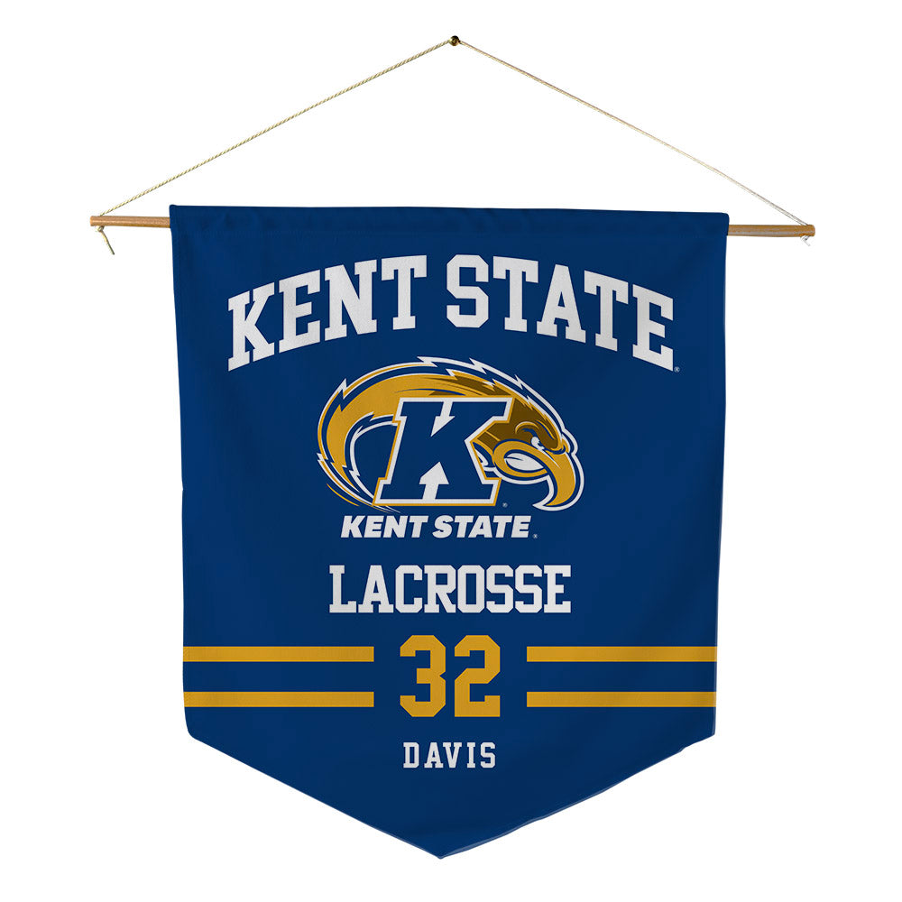 Kent State - NCAA Women's Lacrosse : Sydney Davis - Pennant - 18" x 21"-0