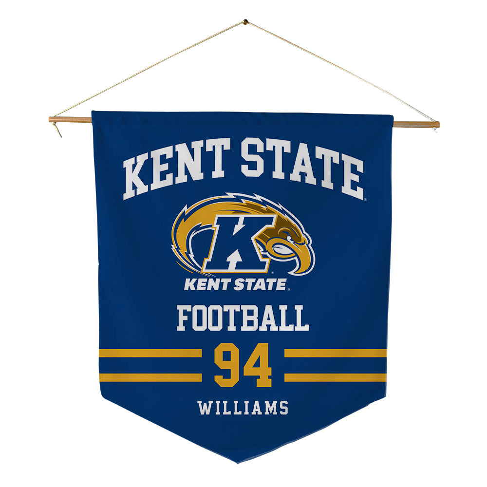 Kent State - NCAA Football : Amon Williams - Pennant - 18" x 21"-0