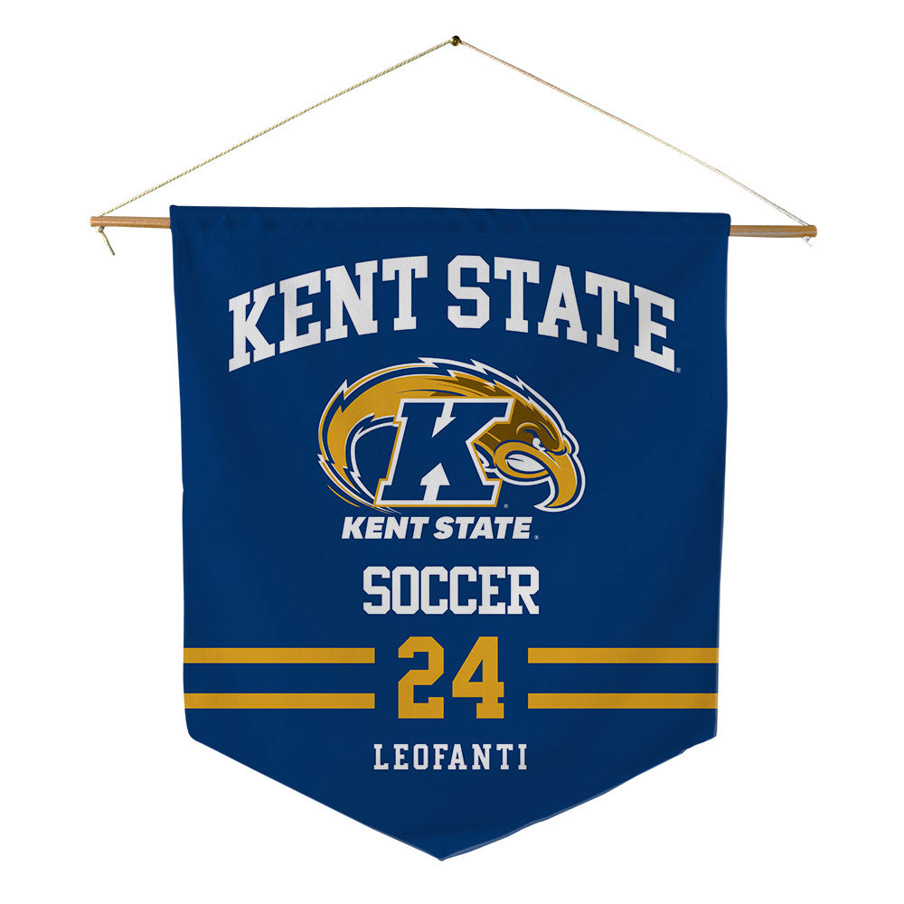 Kent State - NCAA Women's Soccer : Isabelle Leofanti - Pennant - 18" x 21"-0