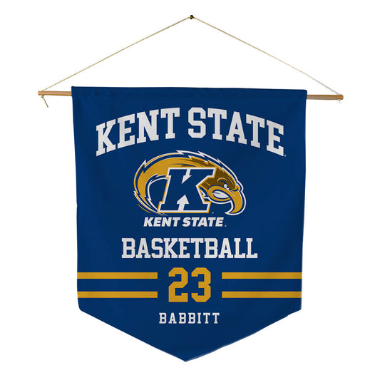 Kent State - NCAA Women's Basketball : Mya Babbitt - Pennant - 18" x 21"-0