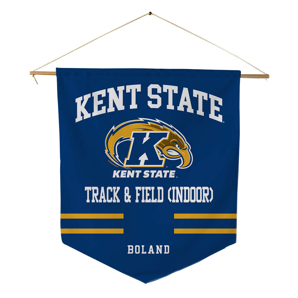 Kent State - NCAA Men's Track & Field : Connor Boland - Pennant - 18" x 21"-0