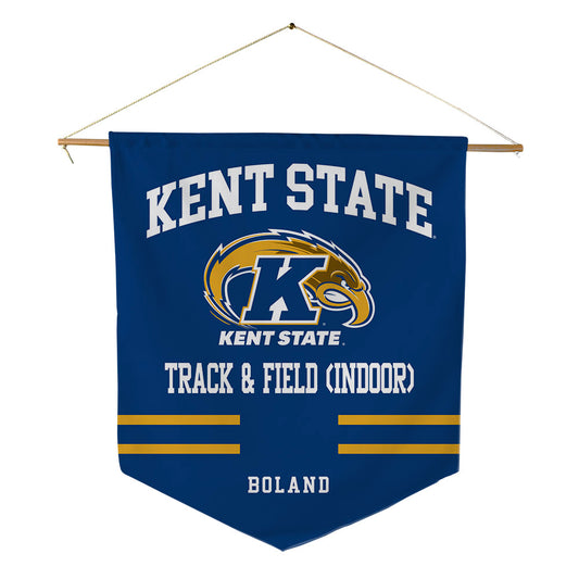 Kent State - NCAA Men's Track & Field : Connor Boland - Pennant - 18" x 21"-0