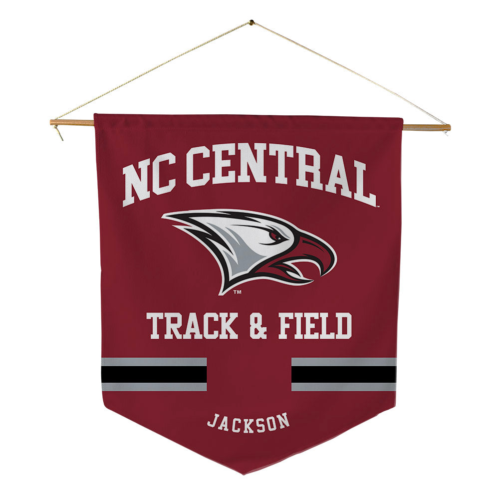 NCCU - NCAA Women's Track & Field : Laila Jackson - Pennant - 18" x 21"-0