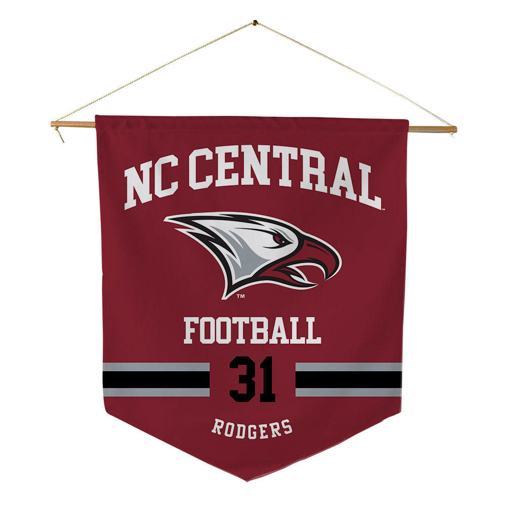 NCCU - NCAA Football : Arthur Rodgers - Pennant - 18" x 21"-0