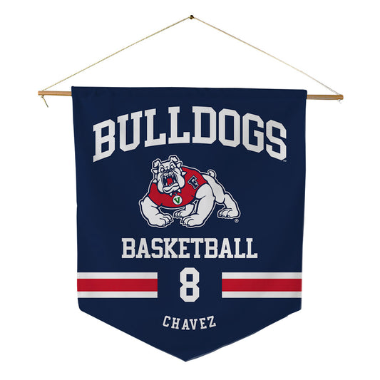 Fresno State - NCAA Women's Basketball : Morelia Chavez - Pennant - 18" x 21"-0