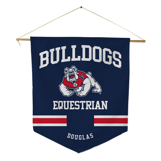 Fresno State - NCAA Equestrian : Maya Douglas - Pennant - 18" x 21"-0