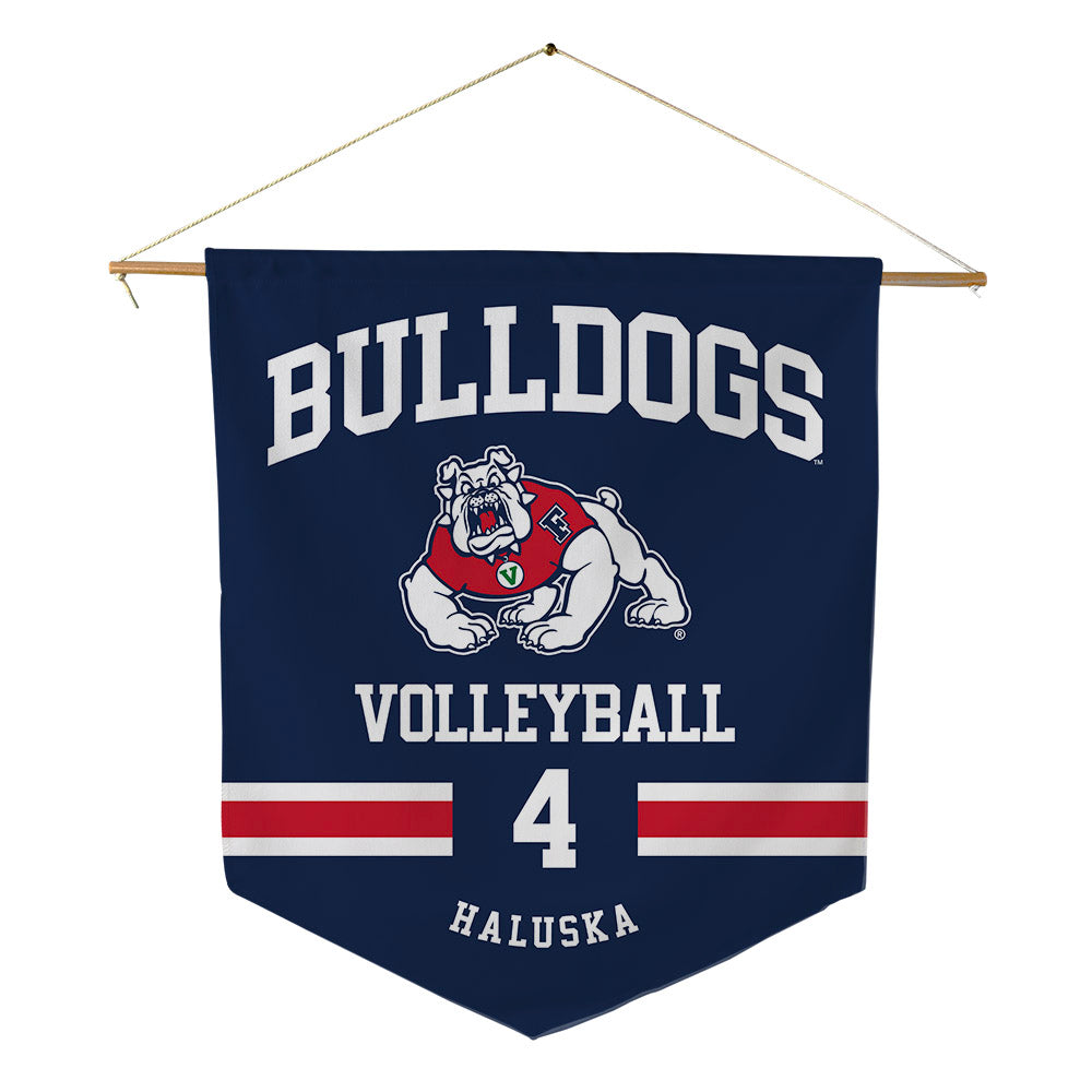 Fresno State - NCAA Women's Volleyball : Addison Haluska - Pennant - 18" x 21"-0
