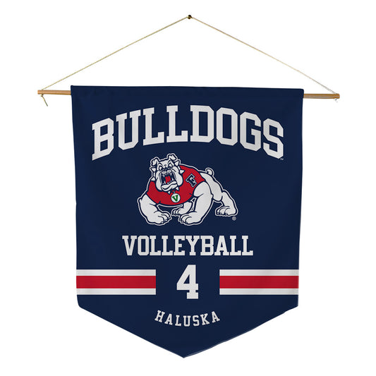 Fresno State - NCAA Women's Volleyball : Addison Haluska - Pennant - 18" x 21"-0