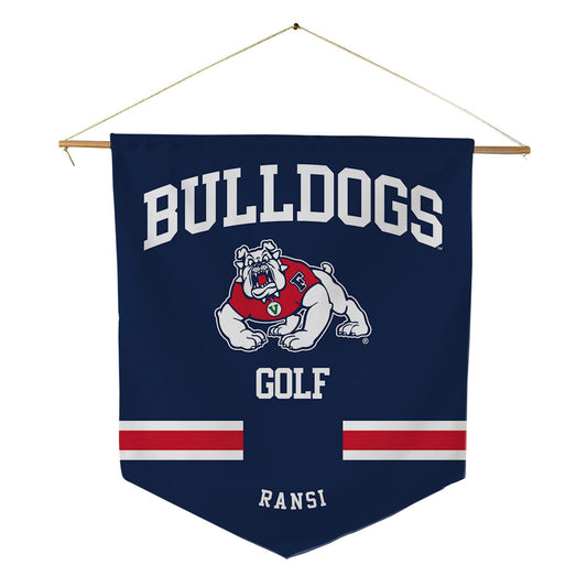 Fresno State - NCAA Men's Golf : Akira Ransi - Pennant - 18" x 21"-0