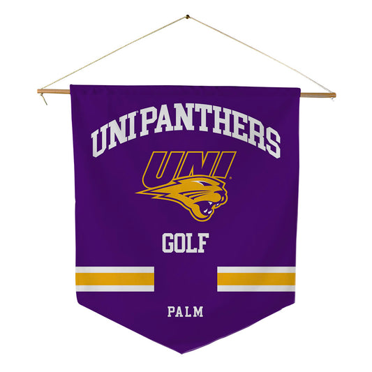 Northern Iowa - NCAA Women's Golf : Jayeanna Palm - Pennant - 18" x 21"-0