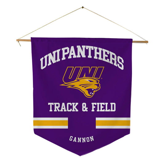 Northern Iowa - NCAA Women's Track & Field : Aleksys Gannon - Pennant - 18" x 21"-0