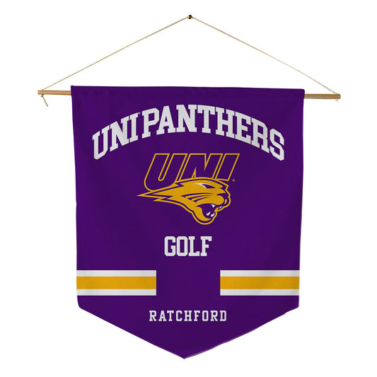Northern Iowa - NCAA Women's Golf : Molly Ratchford - Pennant - 18" x 21"-0