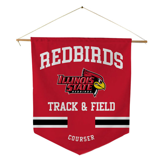 Illinois State - NCAA Women's Track & Field : Corrina Courser - Pennant - 18" x 21"-0